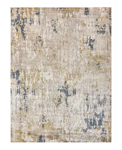 Exquisite Rugs Laureno 4342 Area Rug, 4' X 6' In Beige/ Gol