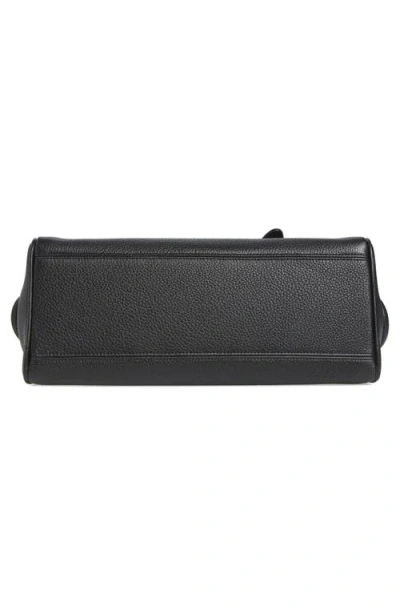 Jacquemus Le Turismo Leather Bowling Bag In Black