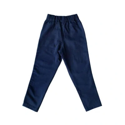 Jackalo Ash Pants In Midnight Navy