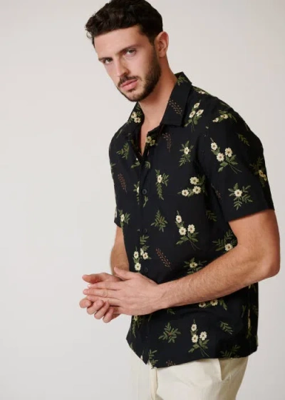Leisure Lab Jaco Button Up In Midnight