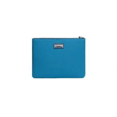 Vilebrequin Unisex Solid Neoprene Pouch In Paon