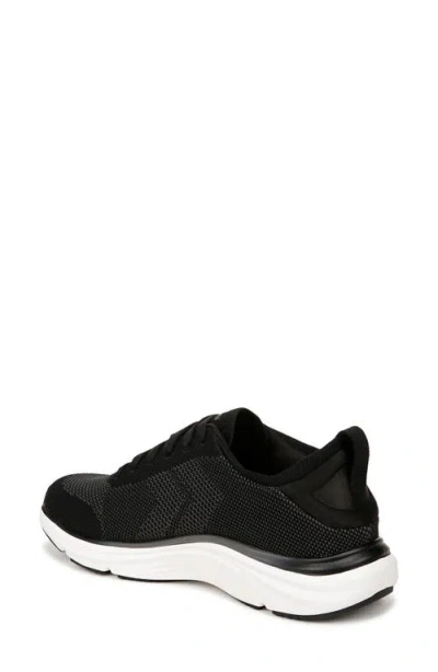 Dr. Scholl's Women's Feel Support Washable Lace Up Sneakers In Black