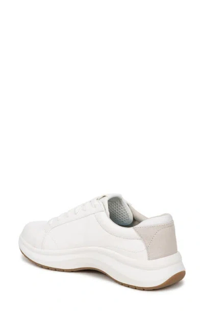 Dr. Scholl's Plantar Fasciitis Sneakers Womens White Leather Shoes Rhs6276