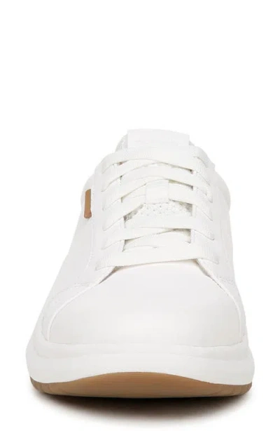 Dr. Scholl's Plantar Fasciitis Sneakers Womens White Leather Shoes Rhs6276