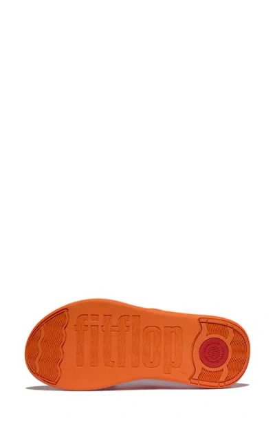 Fitflop F-mode Go Adjustable Platform Flip Flop In Satsuma