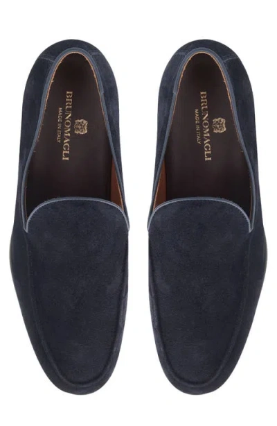 Bruno Magli Sonny Loafer In Blue