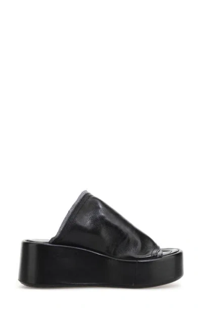 As98 A.s.98 Marlon Platform Sandal In Black