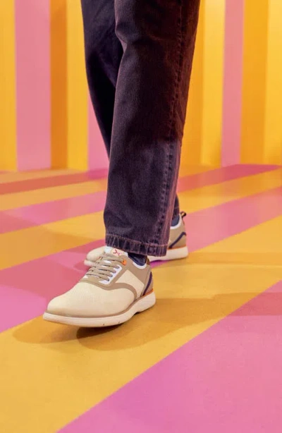 Stacy Adams Everidge Mens Round Closed Toe Slip-on Shoe In Cream Multi