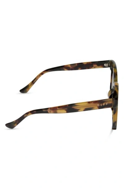 Diff Meredith 54mm Square Sunglasses In Brown Gradient