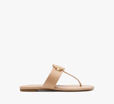 Kate Spade Flower Thong Sandals In Neutral