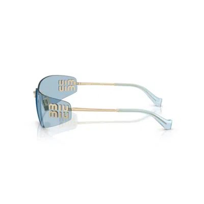 Miu Miu Rimless Sunglasses In Zvn10p