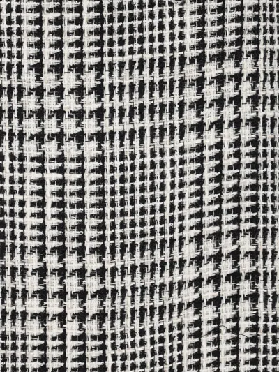 Gianluca Capannolo Houndstooth Midi Dress - White