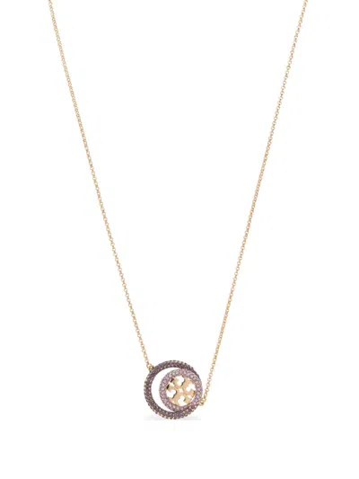 Tory Burch Charm-detail Necklace In Gold