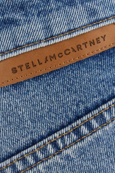 Stella Mccartney Trousers In Medium Vintage Blue