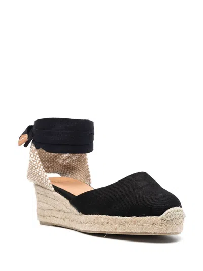 Castaã±er Castañer Carina Canvas Espadrilles In Black