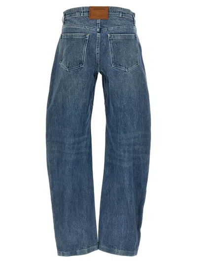 Alexander Wang 'low Rise' Jeans In Blue