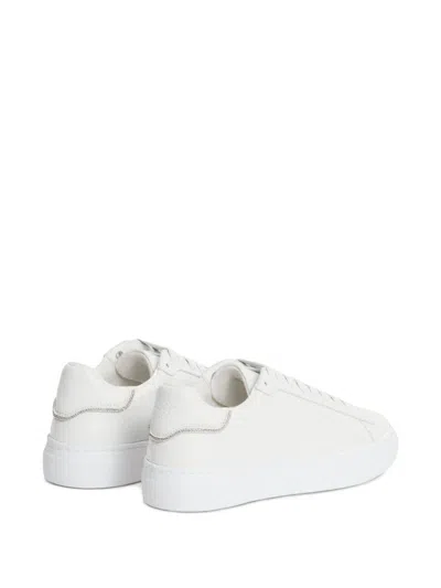 Fabiana Filippi Dalila Lace-up Sneakers In White
