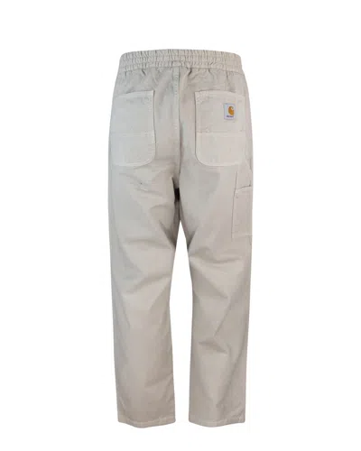 Carhartt Wip Pantalone Flint Fleur De Sel In Toni Neutri