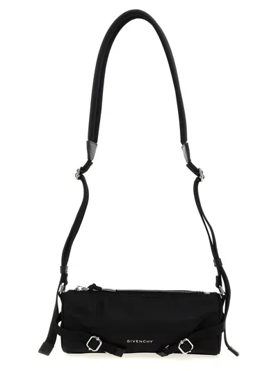 Givenchy Buckle Strap Shoulder Bag In Black