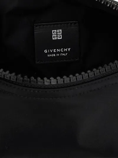Givenchy Buckle Strap Shoulder Bag In Black