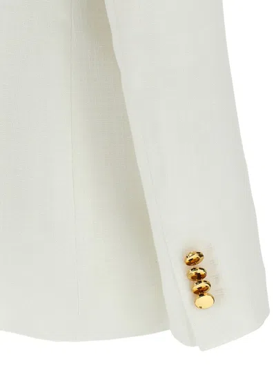 Tagliatore Double-breasted Jacket In White