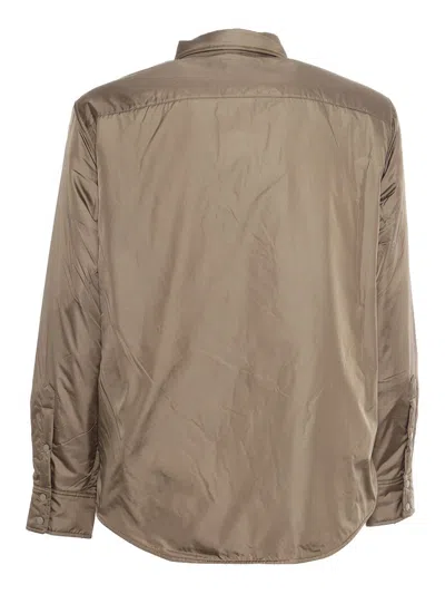 Aspesi Jacket With Chest Pockets And Long Sleeves In Brown