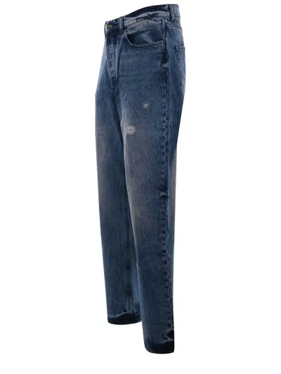 Barrow Jeans In Denim In Navy
