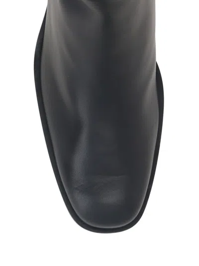 Tod's T65 Ankle Belt Shoes In Black