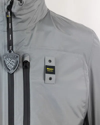 Blauer Usa Jacket In Grey