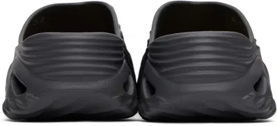Crocs Echo Wave Sandals In Black Sand