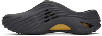 Crocs Echo Wave Sandals In Black Sand