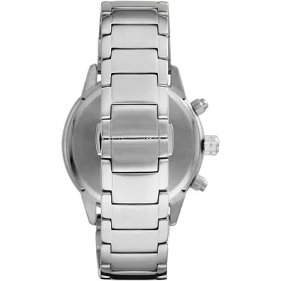 Armani Collezioni Armani Silver Stainless Steel Men's Watch In Silver