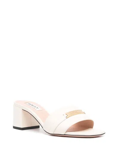 Bally 55mm Deco Sandals In Beige