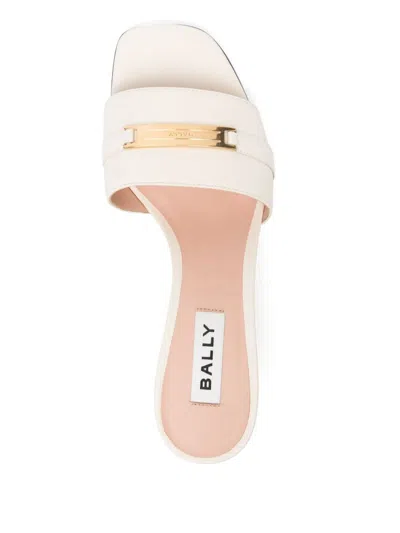 Bally 55mm Deco Sandals In Beige