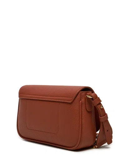 Shop Emporio Armani Bags.. In Cuoio/rosso