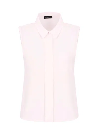Emporio Armani Shirts In Pale Rose