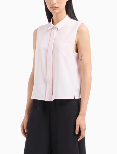 Emporio Armani Shirts In Pale Rose