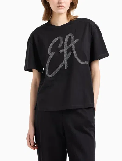 Emporio Armani T-shirts And Polos In Black