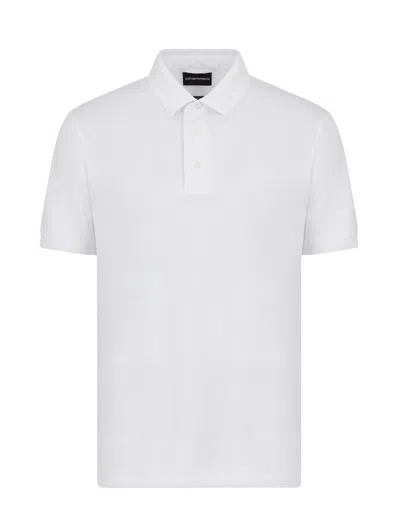 Emporio Armani T Shirts And Polos White In White