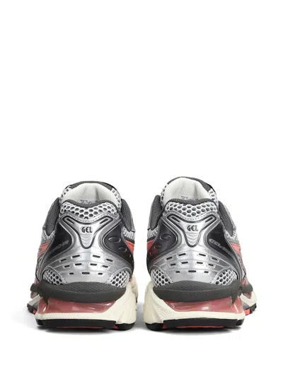Asics Breathable Mesh Sneakers With Cushioned Sole In White