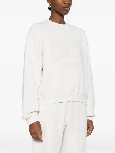 Alexander Wang Graphic Sweatshirt In Black
