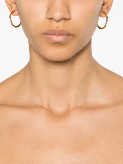 Forte Forte Hoop Sculpture Earrings