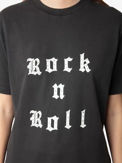 Zadig & Voltaire Zadig&voltaire Edwin Hc Rock And Roll Strass