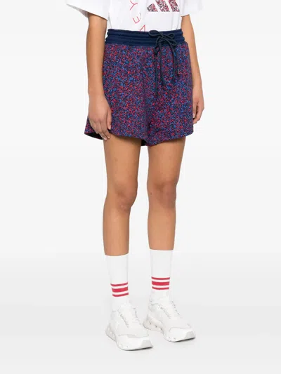 Adidas By Stella Mccartney Printed Terry Shorts
