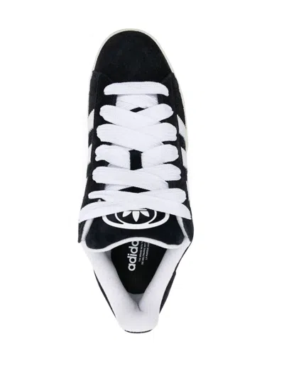 Adidas Originals Low-top Round Toe Sneaker With Flat Rubber Sole