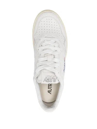 Autry Low-top Sneakers With Perforated Detailing And Rubber Sole
