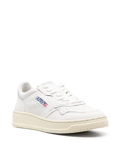 Autry Low-top Sneakers With Perforated Detailing And Rubber Sole