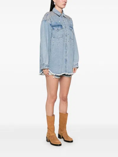Iro Kenz Denim Shirt In Blue