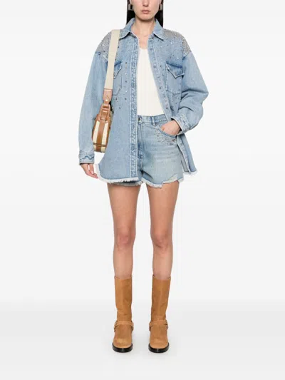 Iro Kenz Denim Shirt In Blue