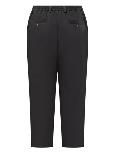 Marni Water-repellent Taffeta Trousers In Black